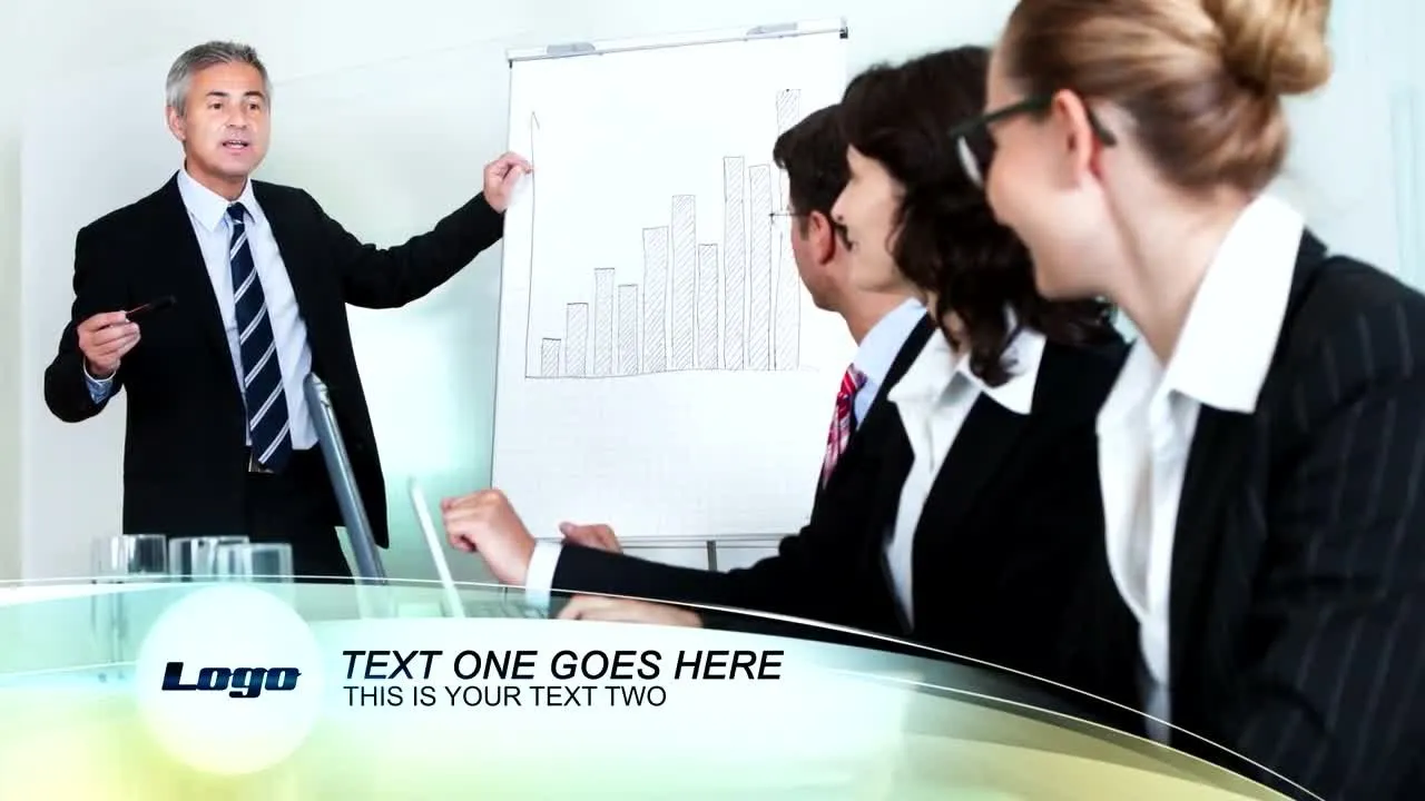 风格三分之二时尚优雅公司像素设计精选AE模板