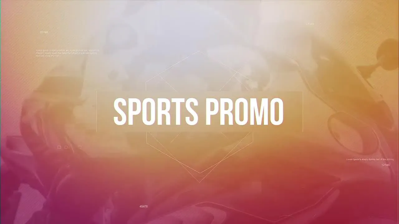 极限运动视频炫酷时尚展示像素设计精选AE模板