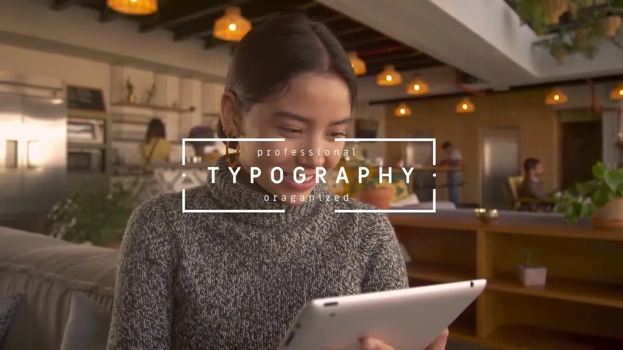 全屏标题动画集合像素设计精选AE模板