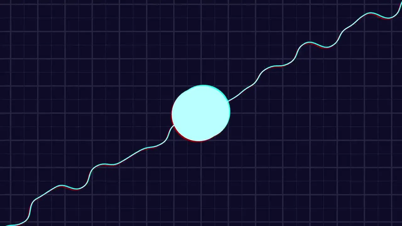 信号干扰损坏Logo动画像素设计精选AE模板
