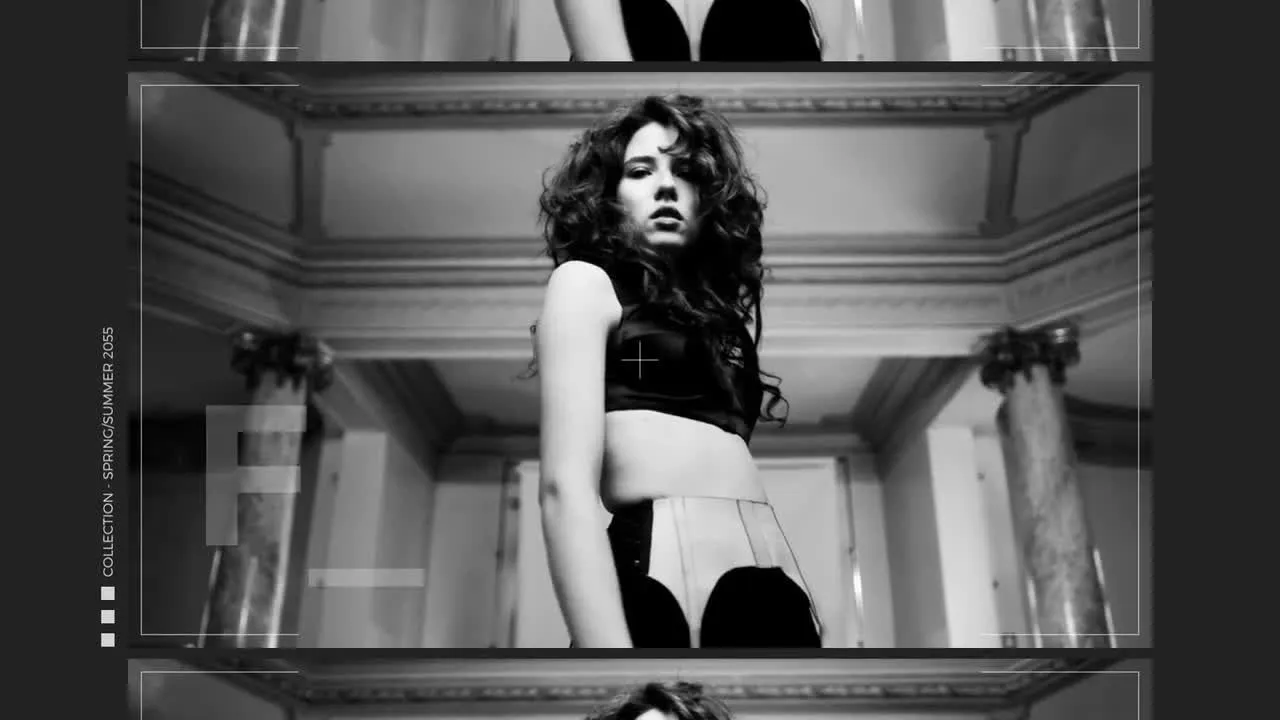 时尚照片拍摄开场白转场过渡像素设计精选AE模板