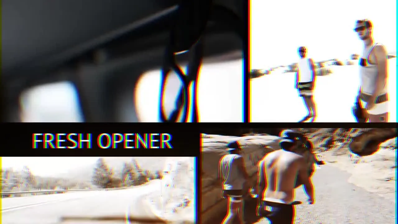 动态促销转场像素设计精选AE模板