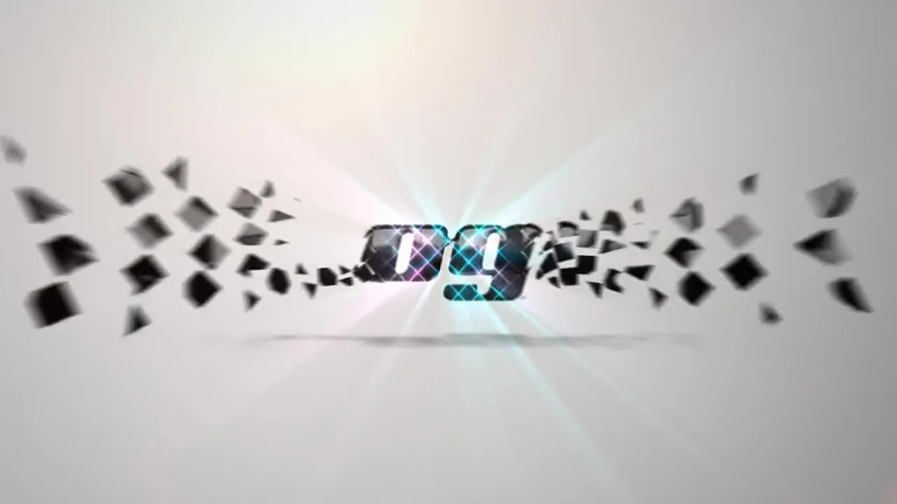 优雅的徽标显示企业宣传像素设计精选AE模板