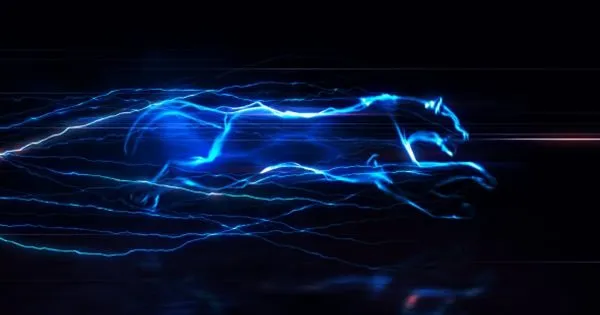 电荷闪电动物奔跑特效Logo演示像素设计精选AE模板 Electric Charge Logo