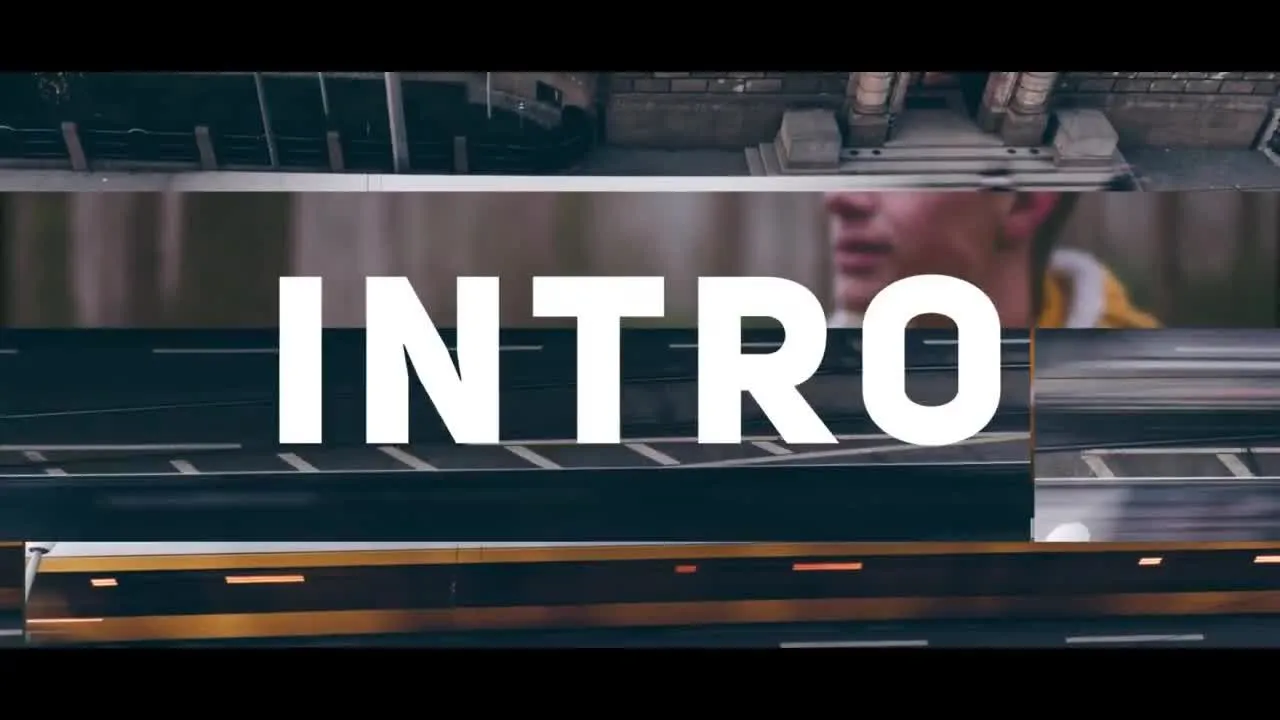 充满活力的电视节目像素设计精选AE模板Dynamic Stomp Opener