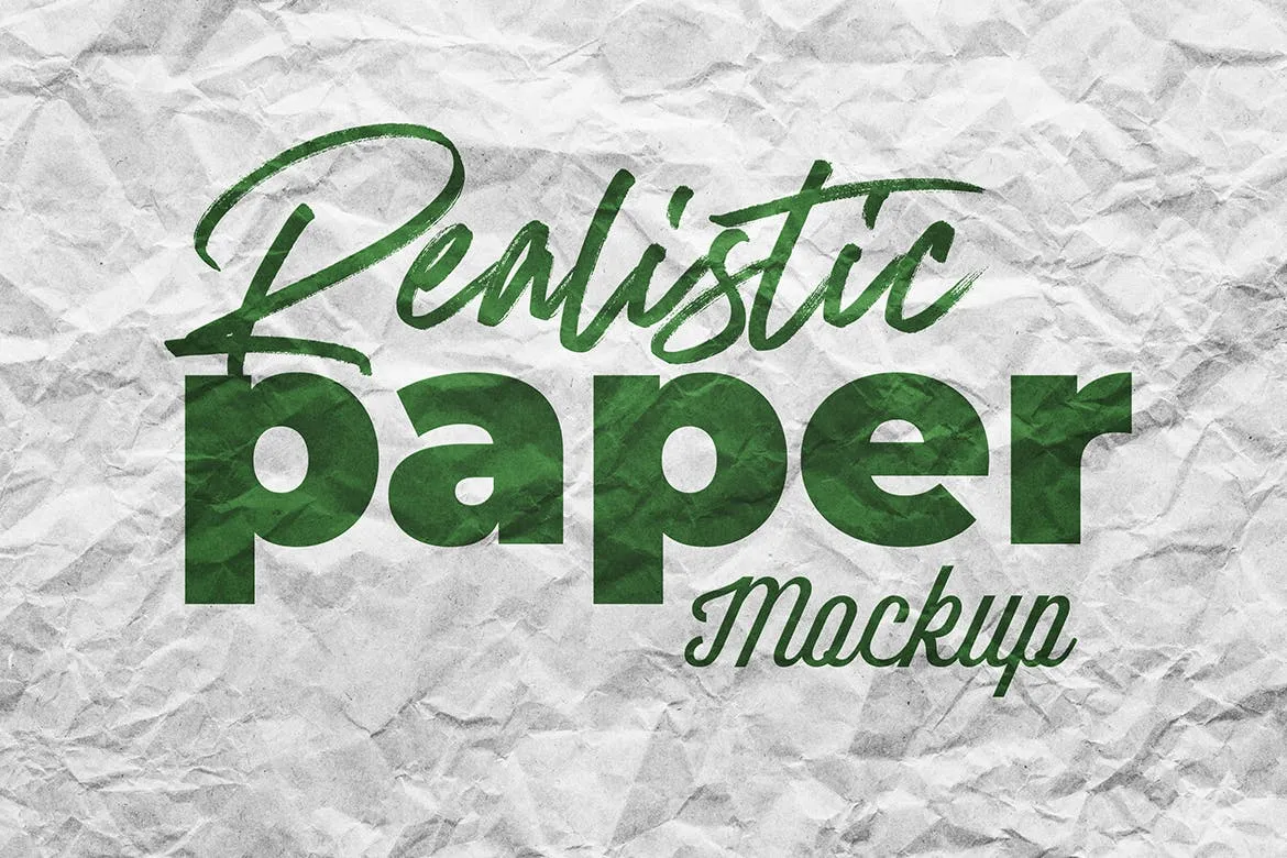 Logo设计印刷效果图纸张样机模板v2 SGM#8211; Paper Logo Mockup.02