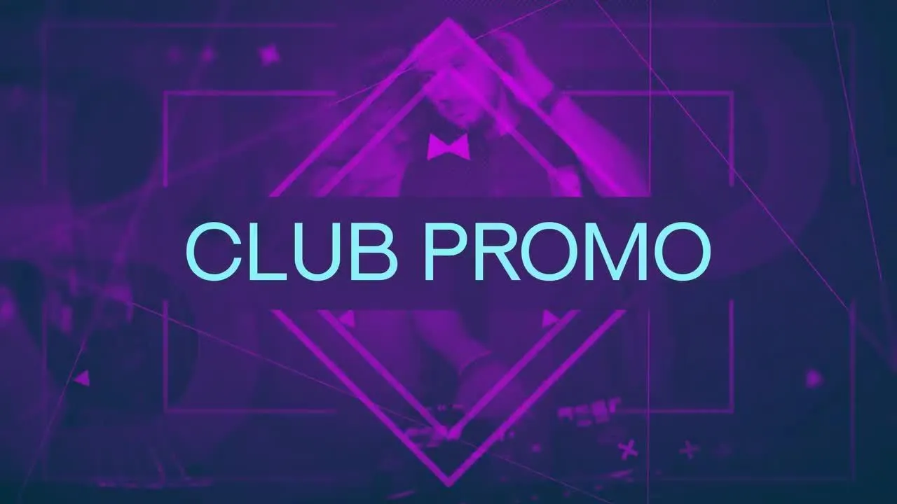 俱乐部促销宣传产品像素设计精选AE模板