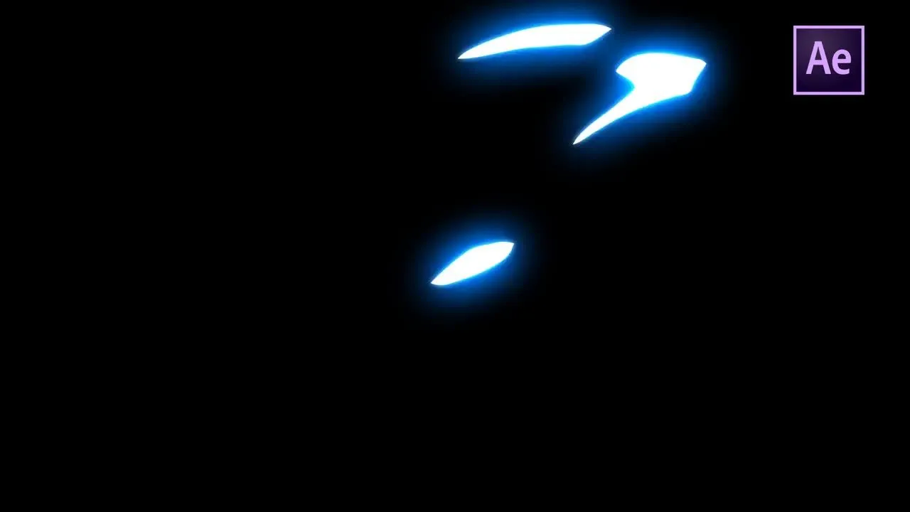 10个液态元素3手绘闪电像素设计精选AE模板