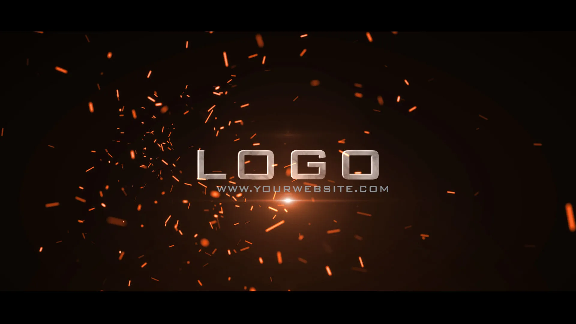 多功能爆炸性动画Logo展示像素设计精选AE模板