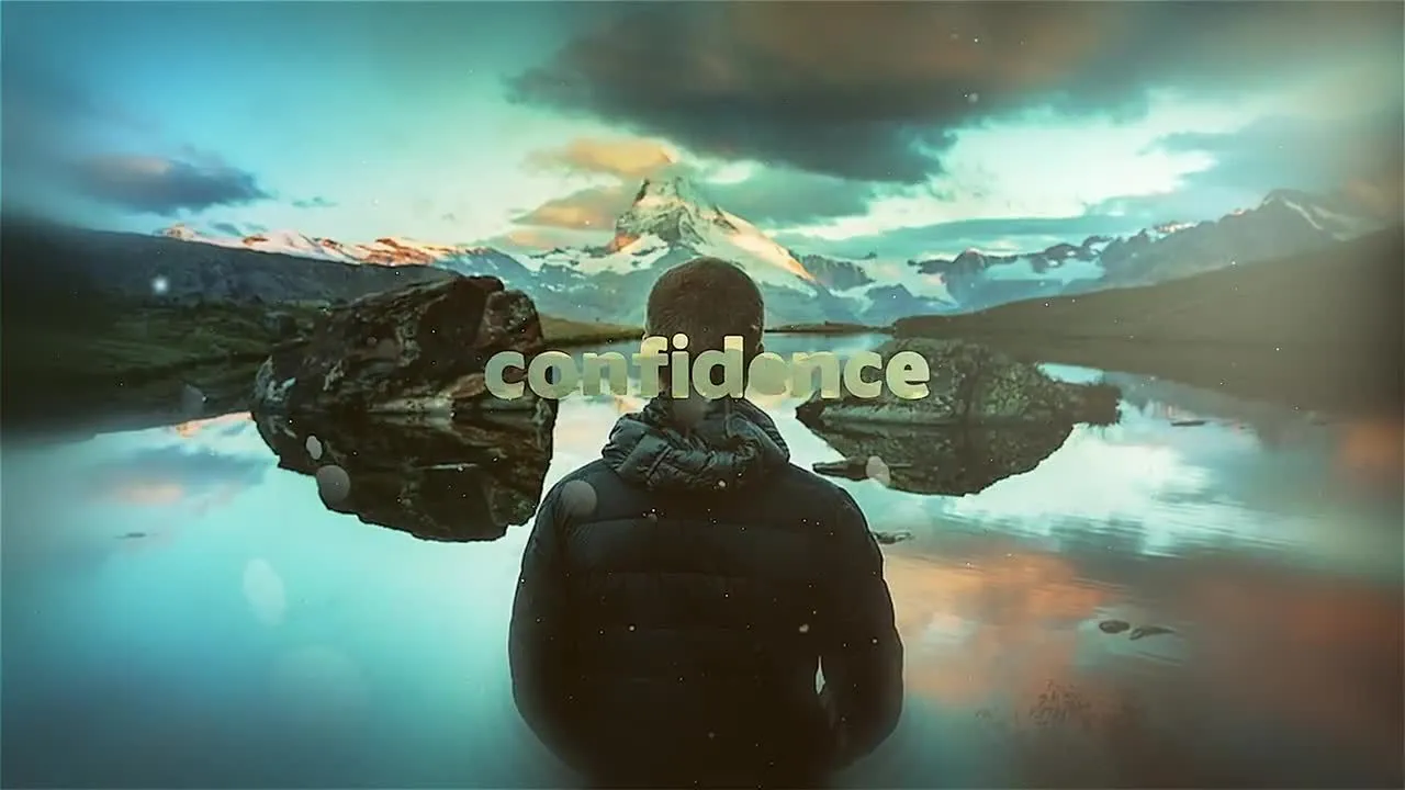 优雅的新视差幻灯片像素设计精选AE模板