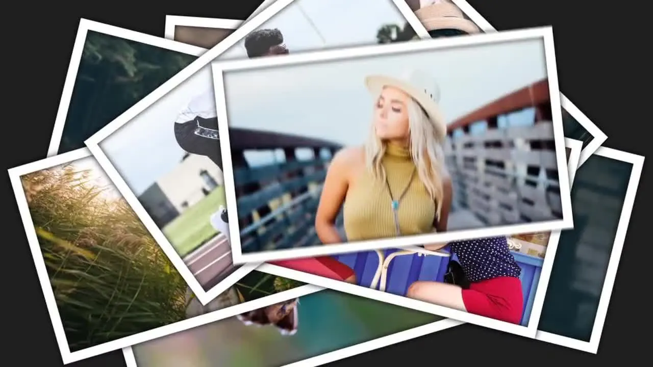 速度相片标志开启像素设计精选AE模板