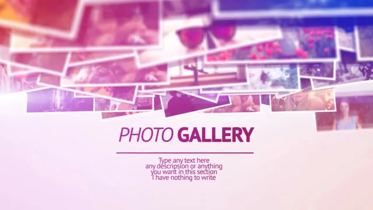 精美图片库像素设计精选AE模板