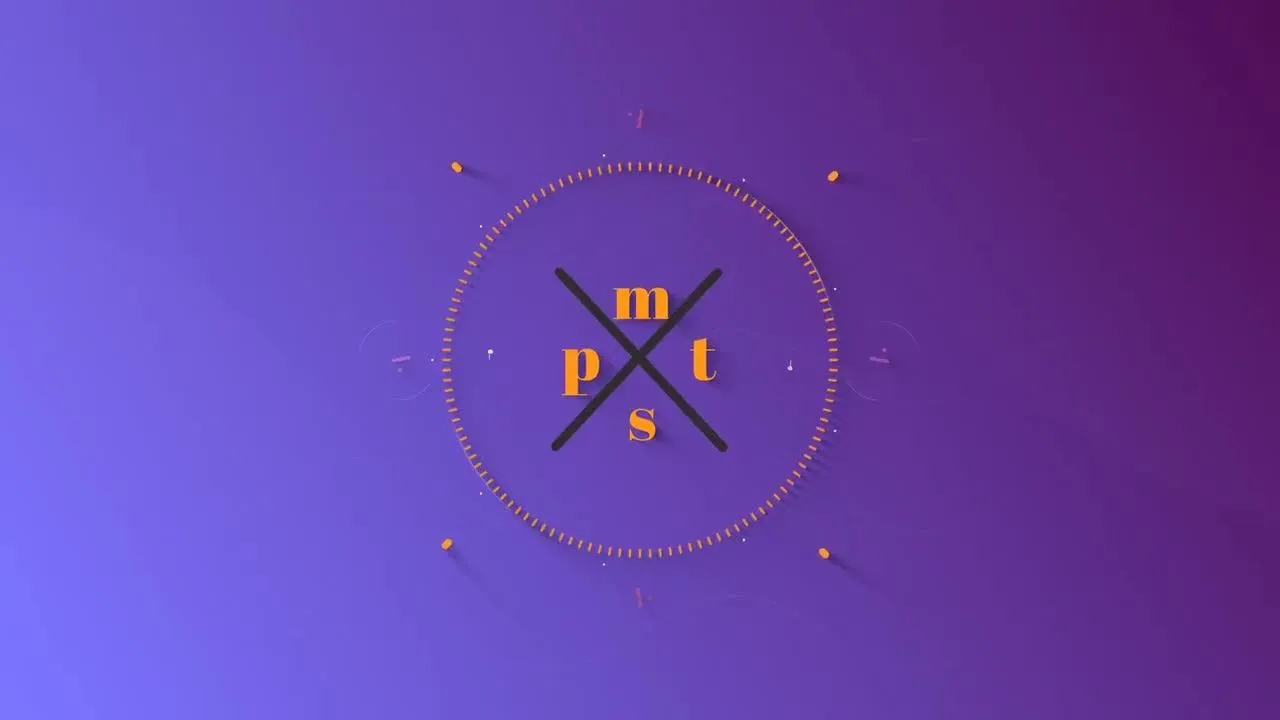 简洁的logo演绎动画开场像素设计精选AE模板