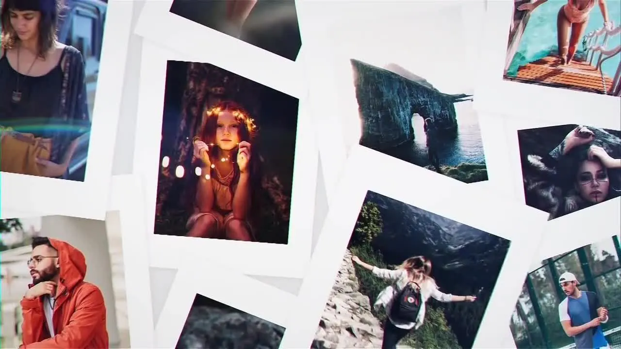 摄影徽标显示像素设计精选AE模板