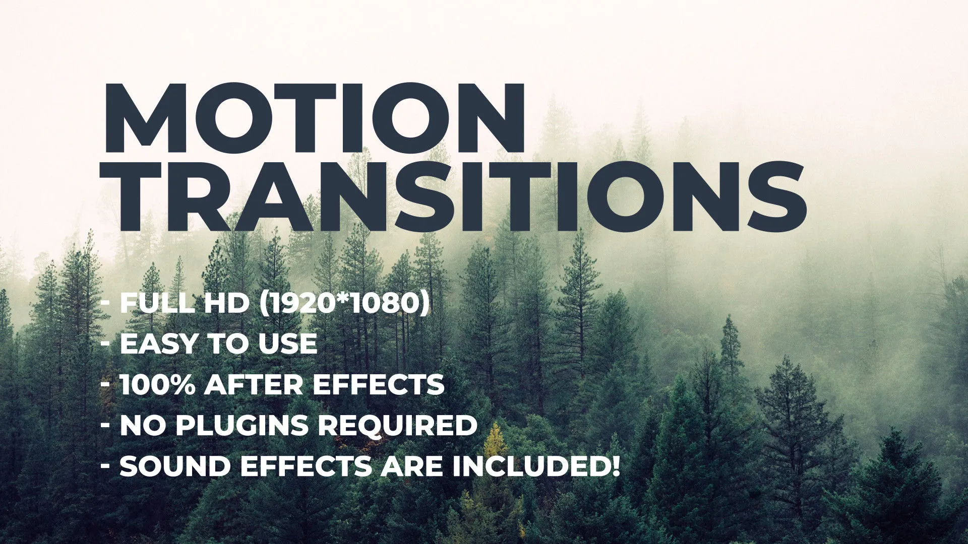 快速梦幻电影预告运动转换像素设计精选AE模板