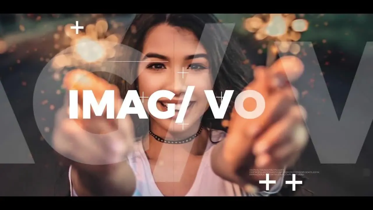 时尚创意开瓶器炫耀照片像素设计精选AE模板