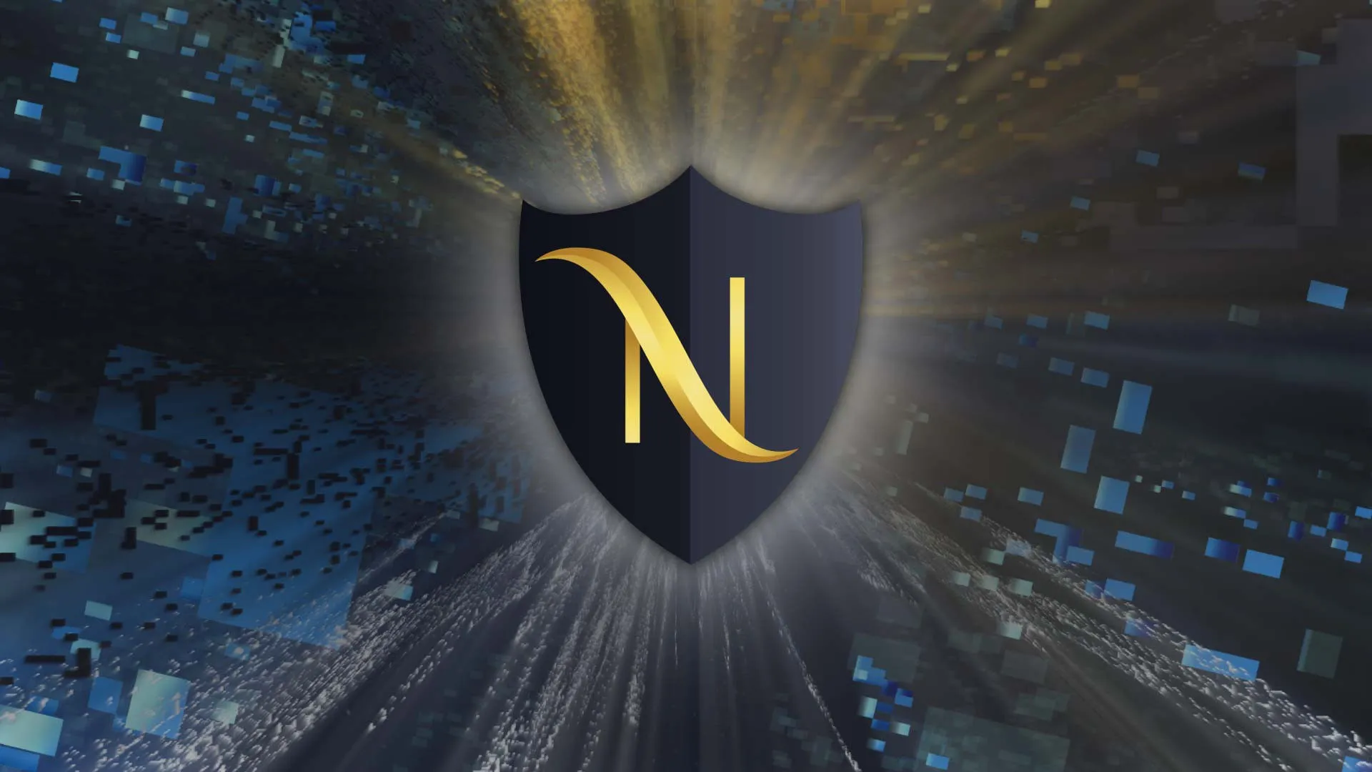 科幻像素粒子变形特效像素设计精选AE模板