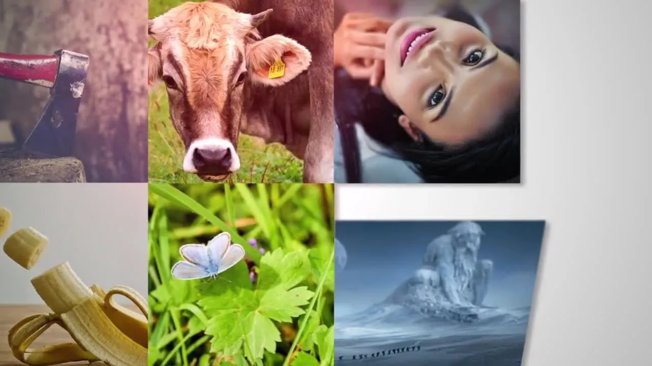 精美时尚轻盈照片展示像素设计精选AE模板