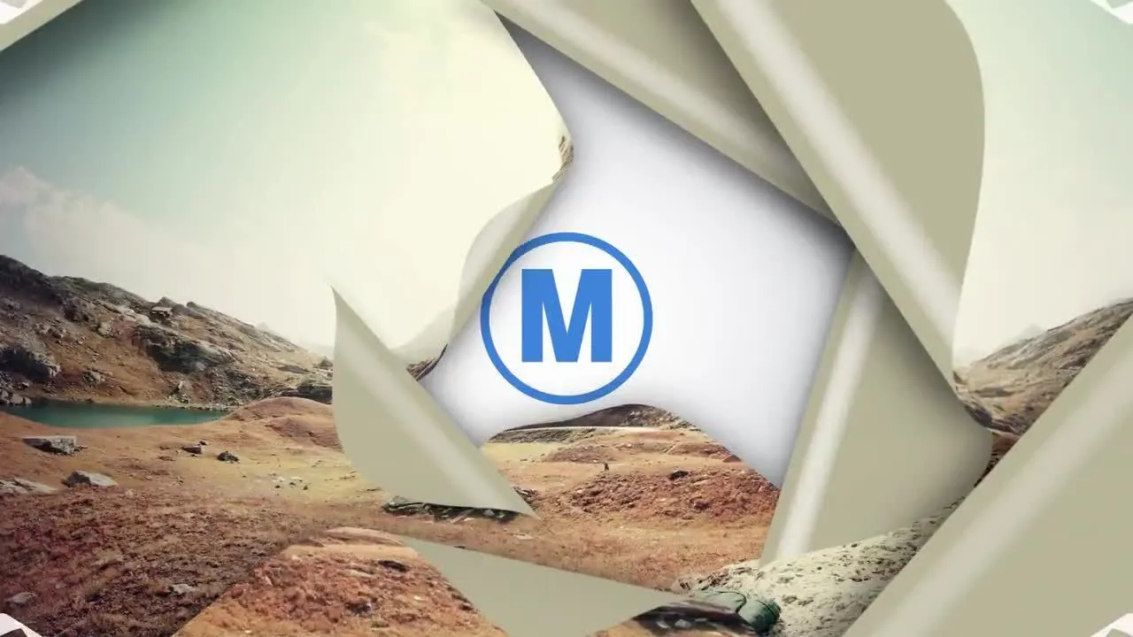 现代的快速徽标显示像素设计精选AE模板