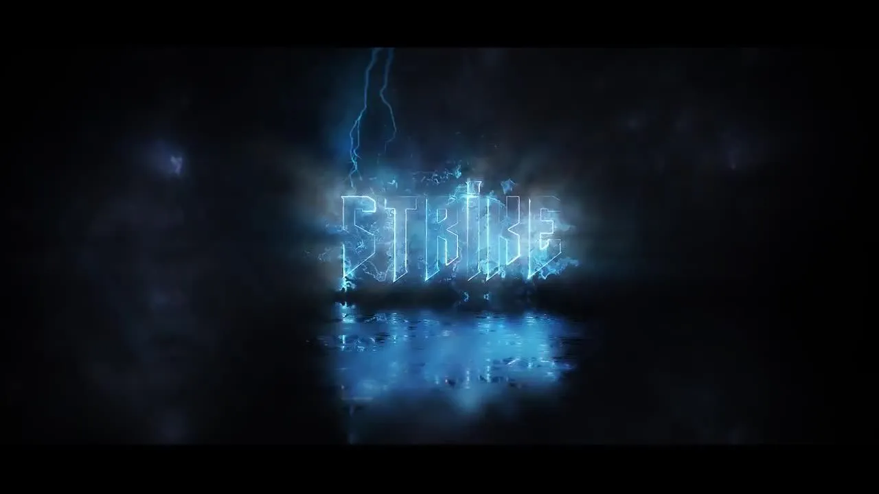 照明徽标显示像素设计精选AE模板