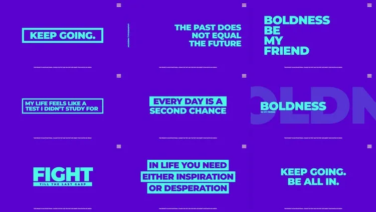 高端全屏标题动画像素设计精选AE模板