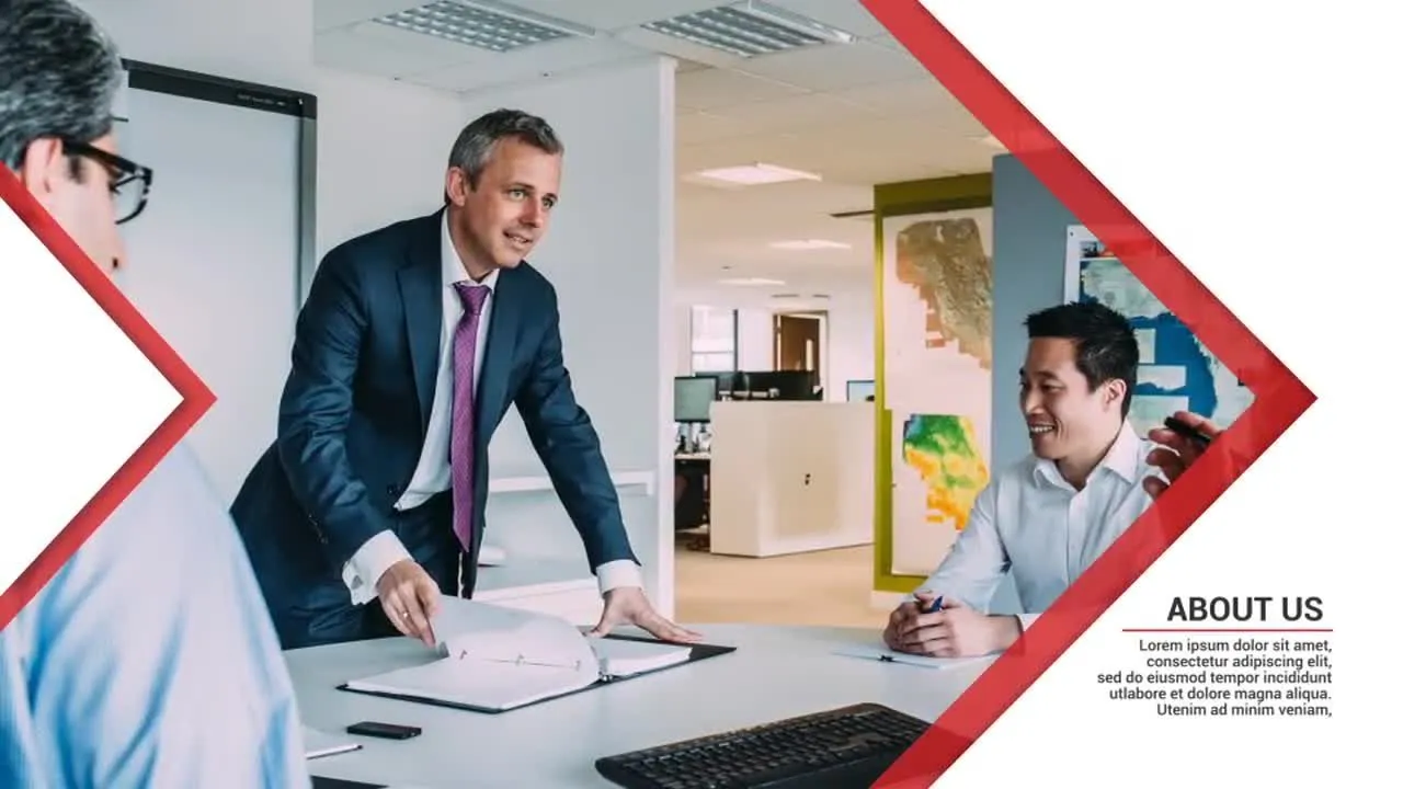 创意动画企业幻灯片像素设计精选AE模板