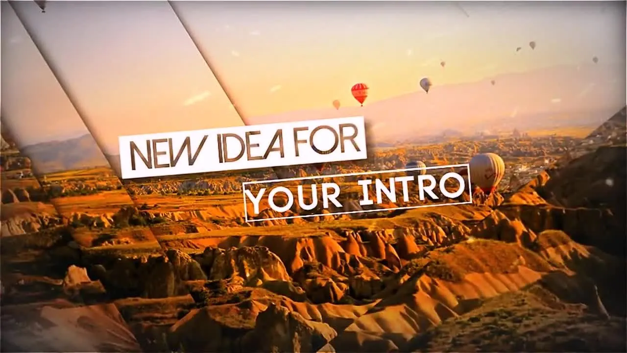 现代时尚的视频开场白像素设计精选AE模板