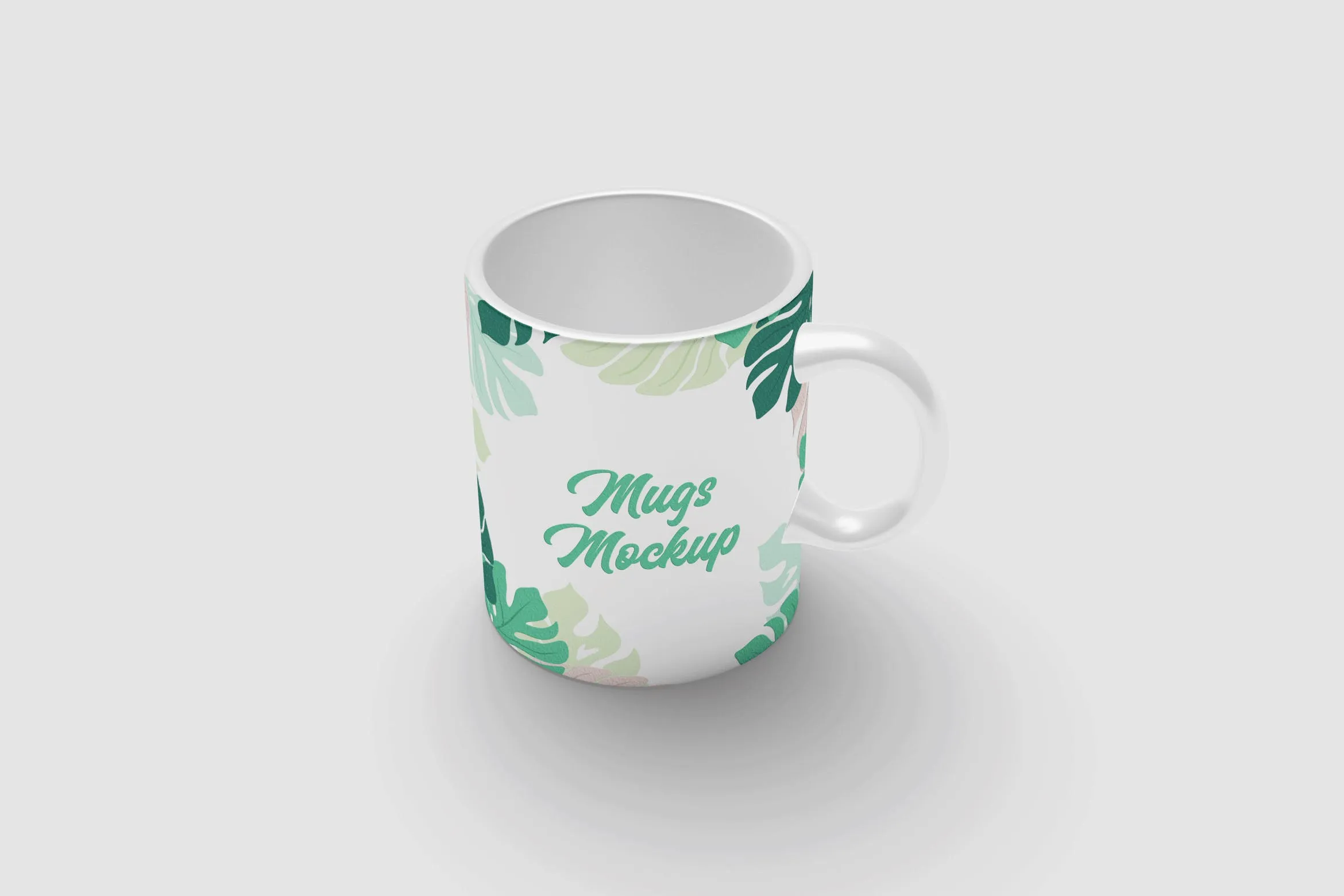 陶瓷马克杯印花图案设计预览像素设计精选 Mug Mockups
