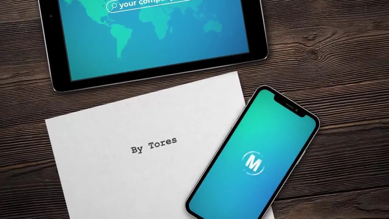 流畅而复杂的动态动画搜索引擎logo显示像素设计精选AE模板