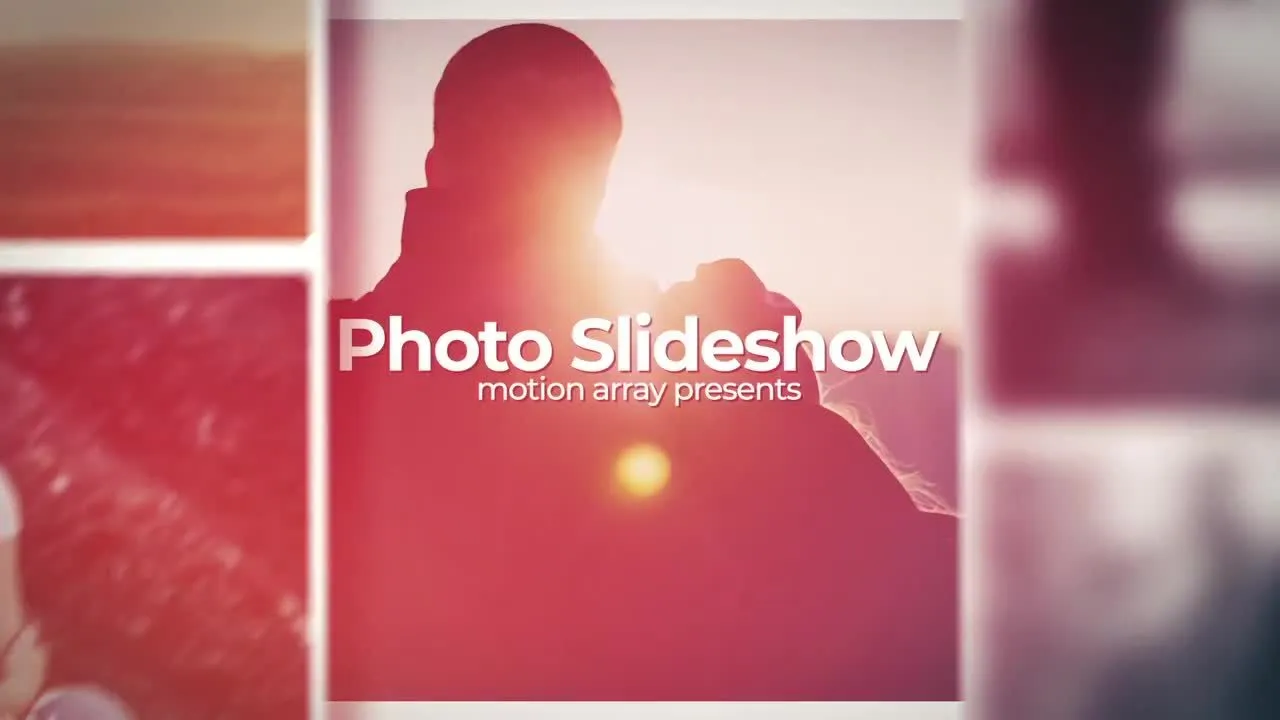 照片展示幻灯片像素设计精选AE模板