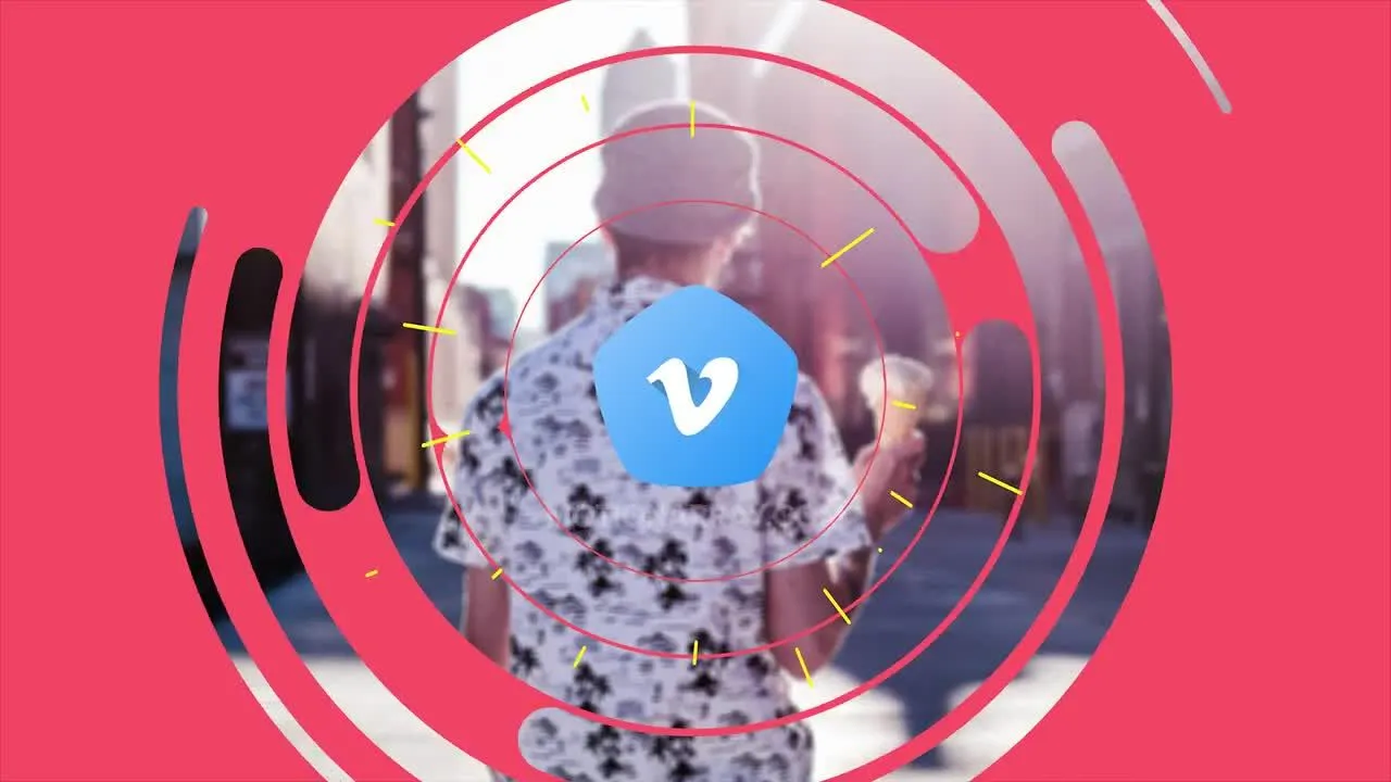 炫酷动态动画Logo展示像素设计精选AE模板