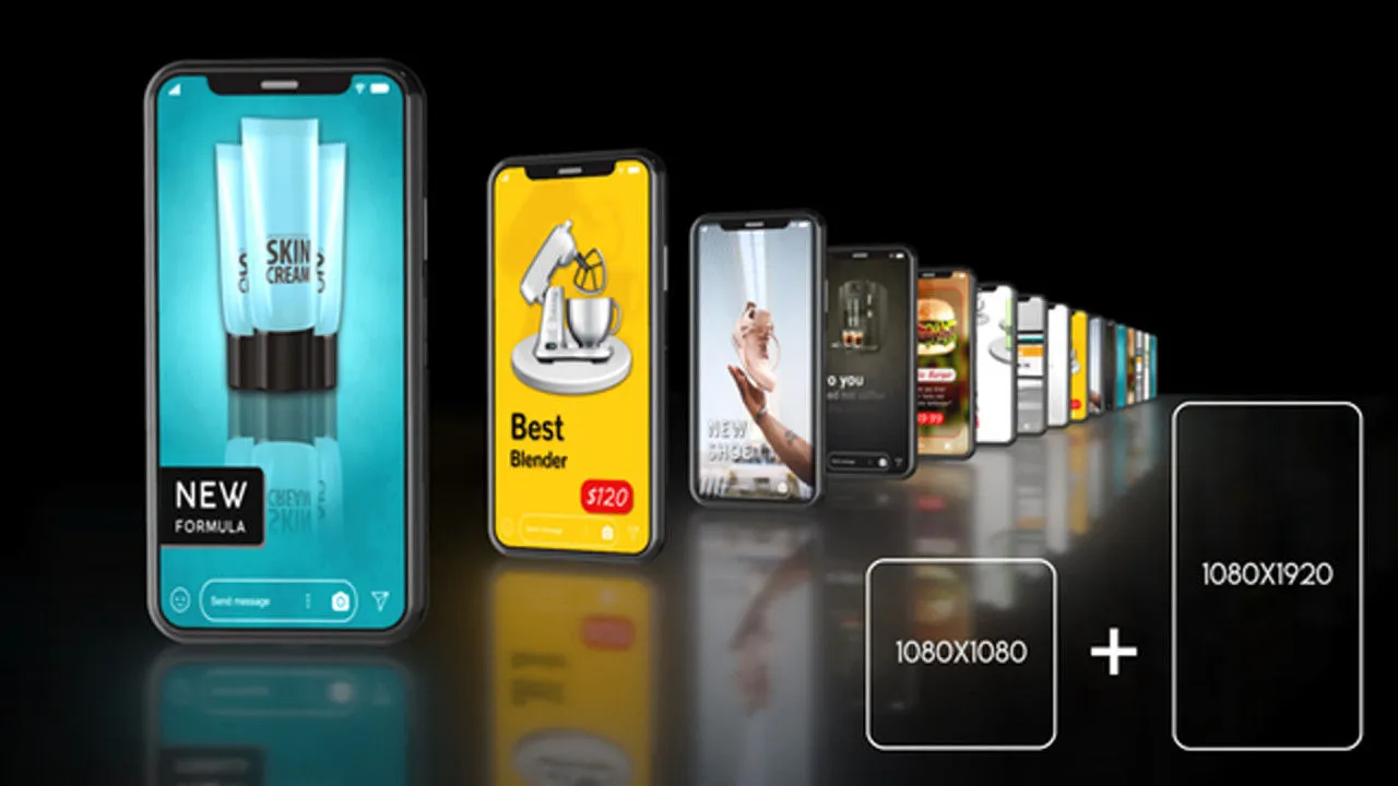 网络社交图片视频展示像素设计精选AE模板