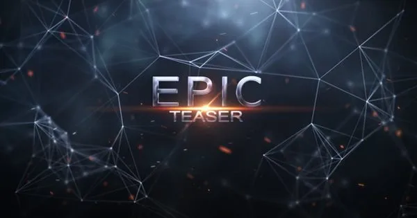 不规格图形动画开场视频像素设计精选AE模板 Teaser