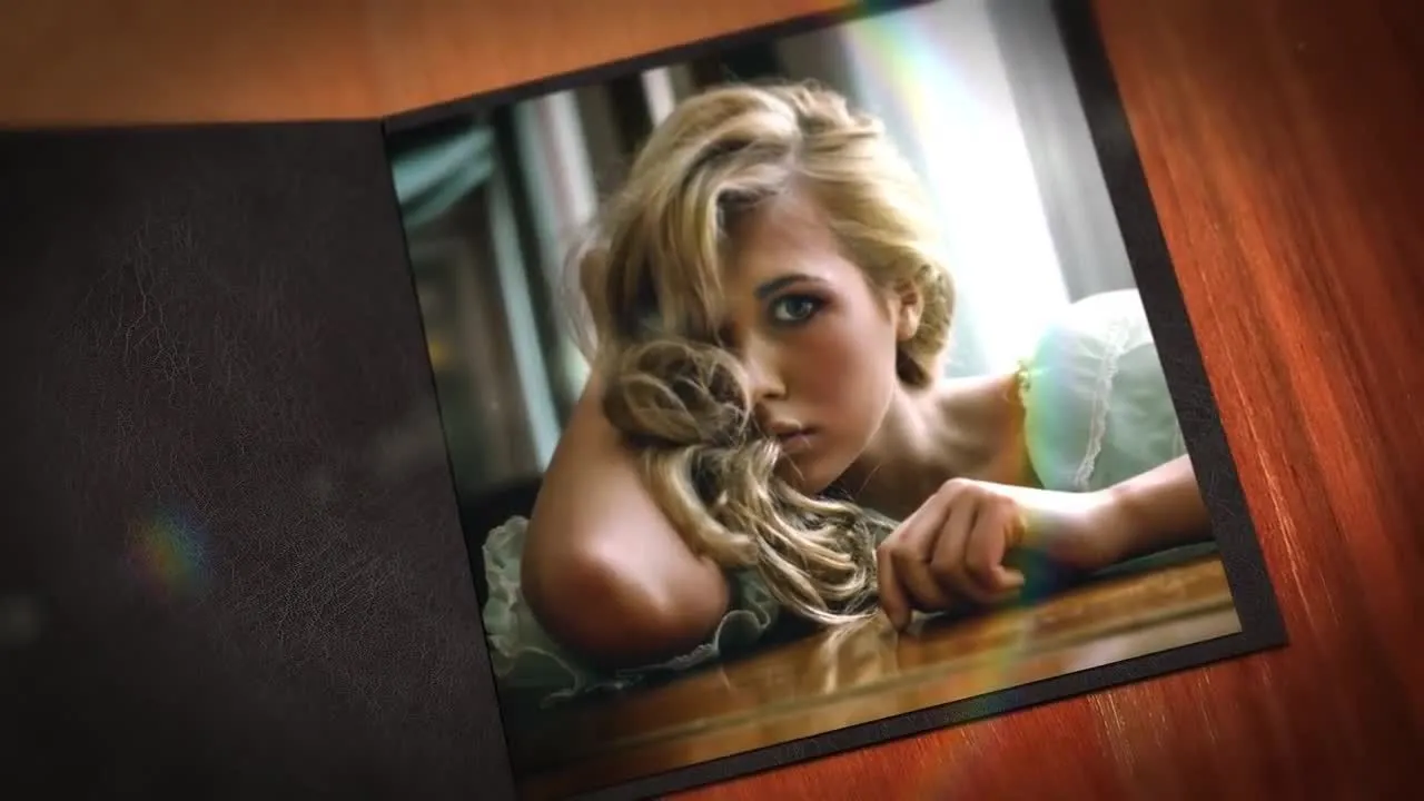 记忆之书照片展示像素设计精选AE模板