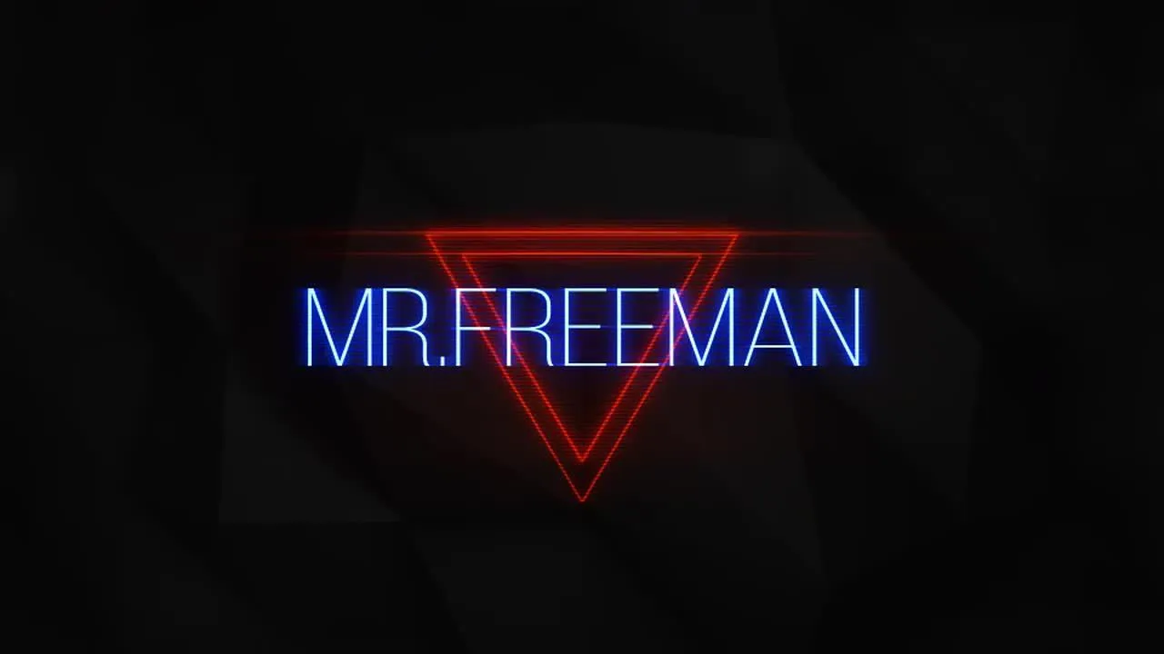 Kiber霓虹Logo展示像素设计精选AE模板