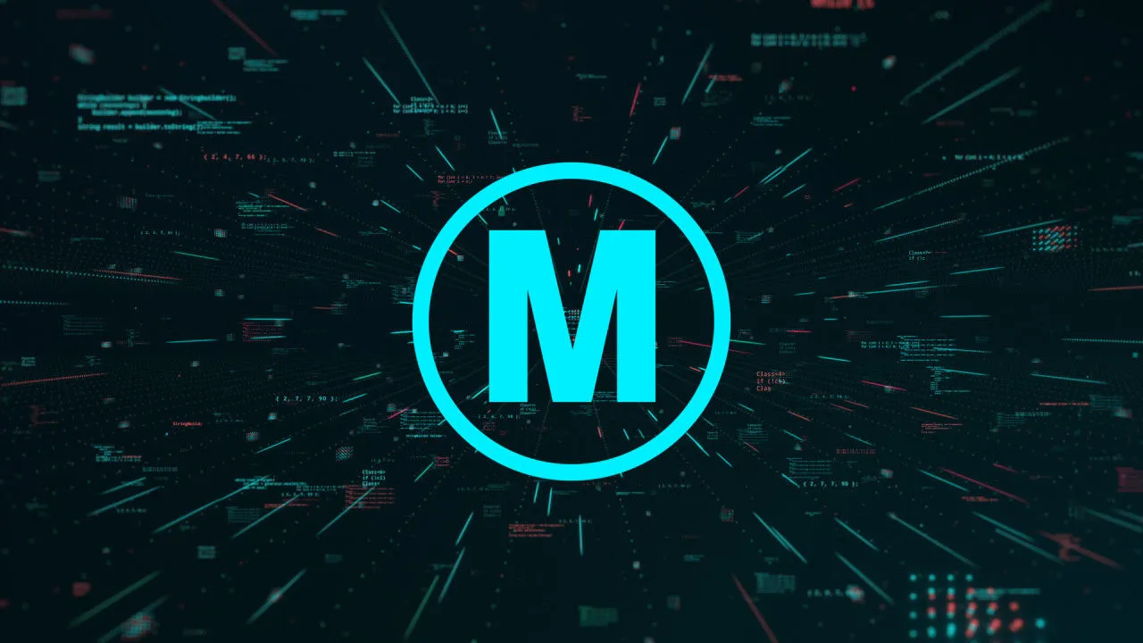 彩色徽标变色动态展示像素设计精选AE模板