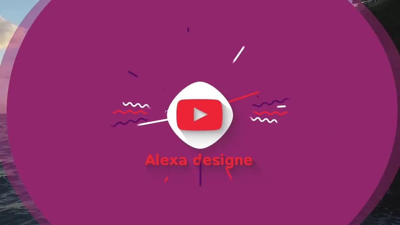 简单干净的动画徽标像素设计精选AE模板