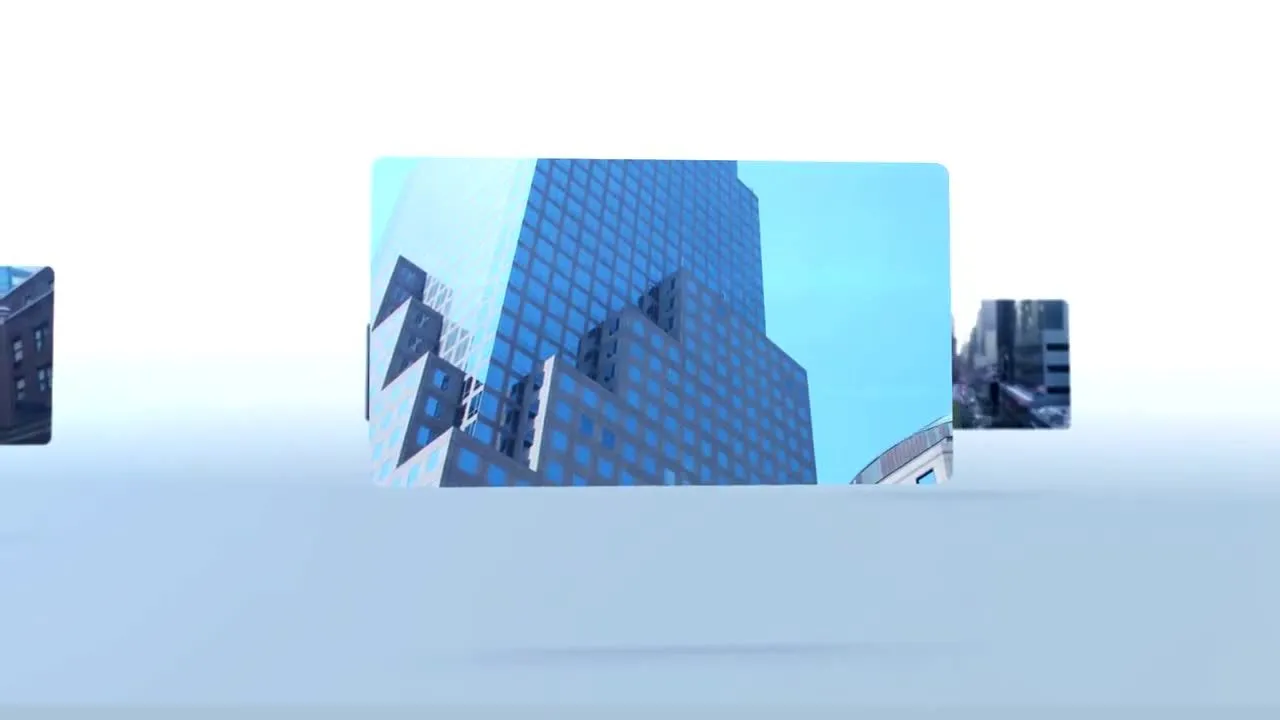 旋转木马展示图片像素设计精选AE模板