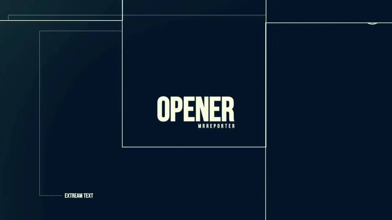 现代时尚的创意文字动画过渡效果像素设计精选AE模板