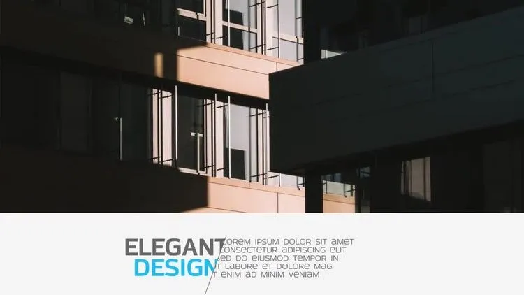 整洁专业的公司开场白像素设计精选AE模板