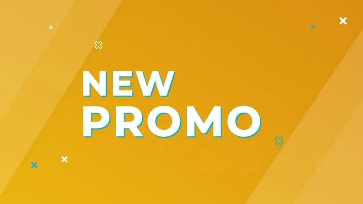 明亮生动的新宣传片像素设计精选AE模板