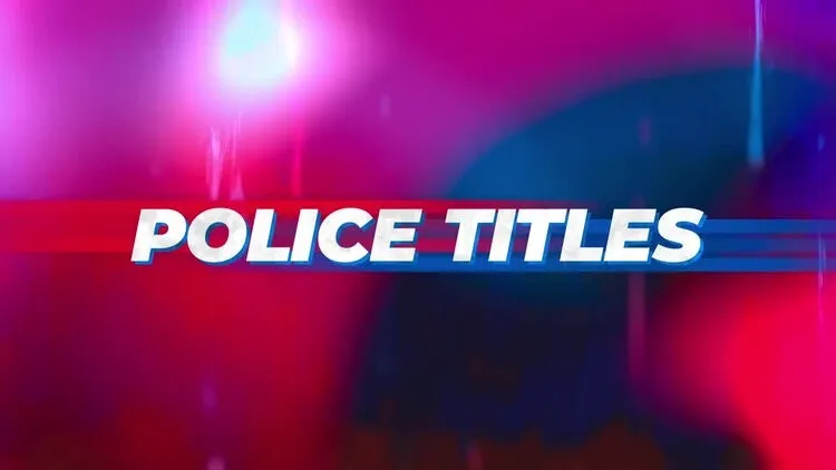 9个精美创意的警察标题像素设计精选AE模板