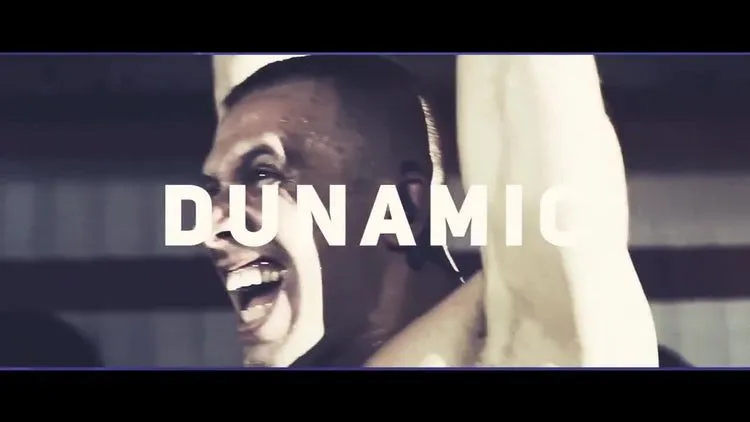 时尚运动现代文字动画像素设计精选AE模板