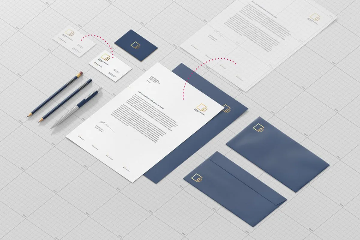 品牌宣传办公用品样机模板 Stationary / Branding Mock-Up