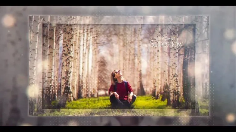 温馨大气照片像素设计精选AE模板