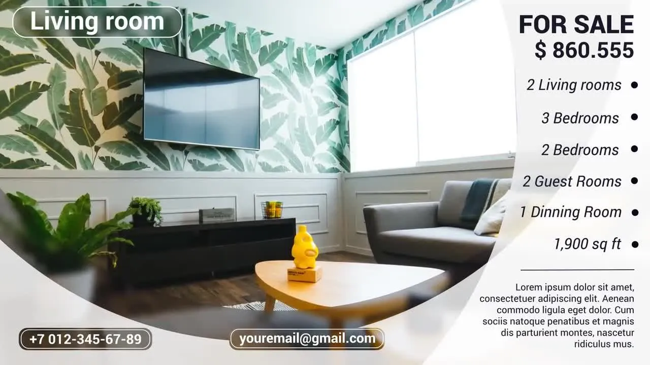 新鲜地产宣传片像素设计精选AE模板