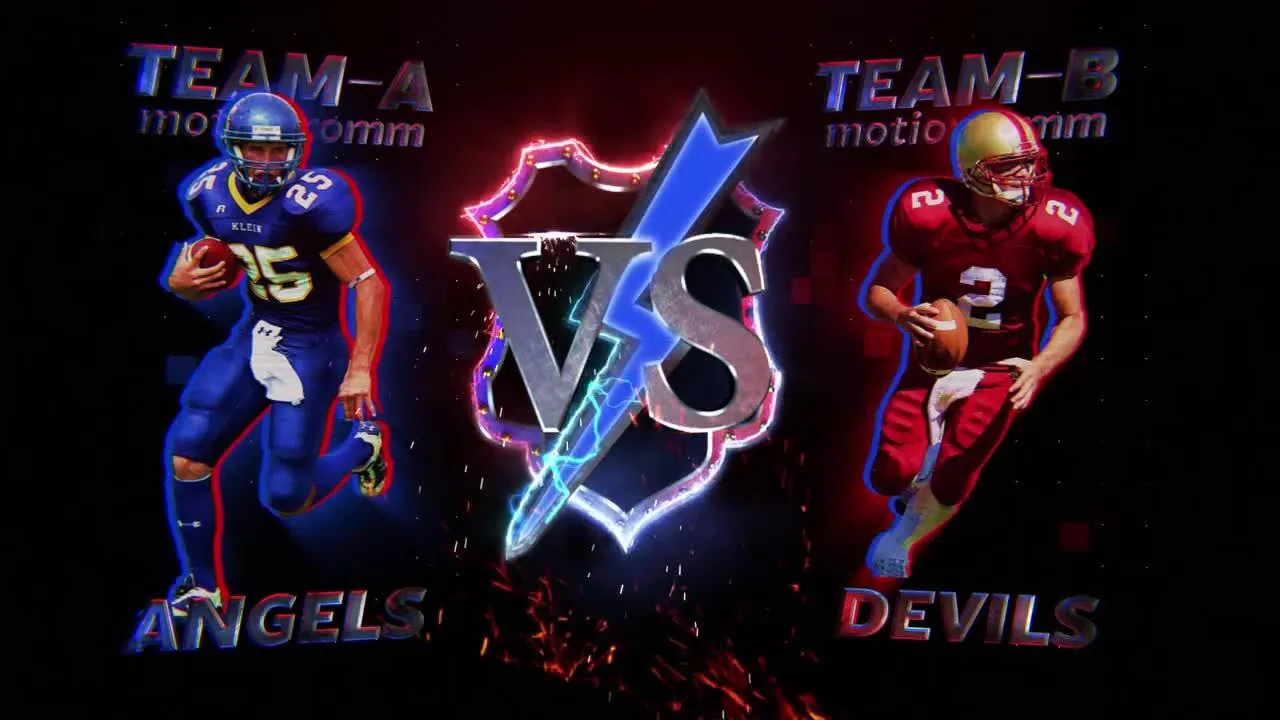 体育赛事徽标显示像素设计精选AE模板