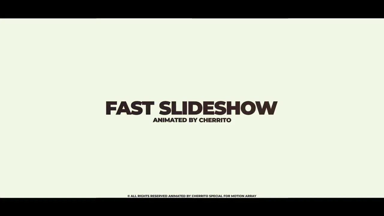 时尚设计的快速幻灯片放映动画像素设计精选AE模板