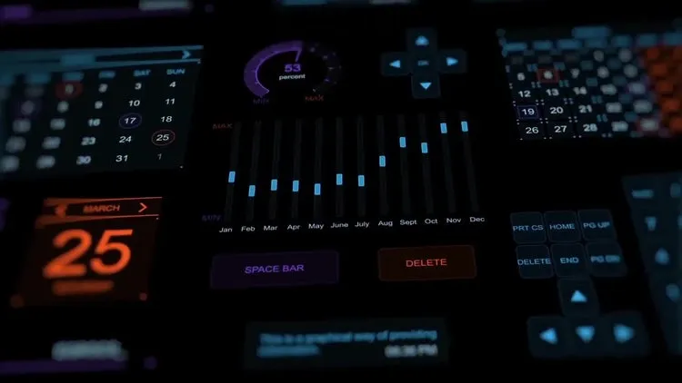 图表动画元素动态像素设计精选AE模板