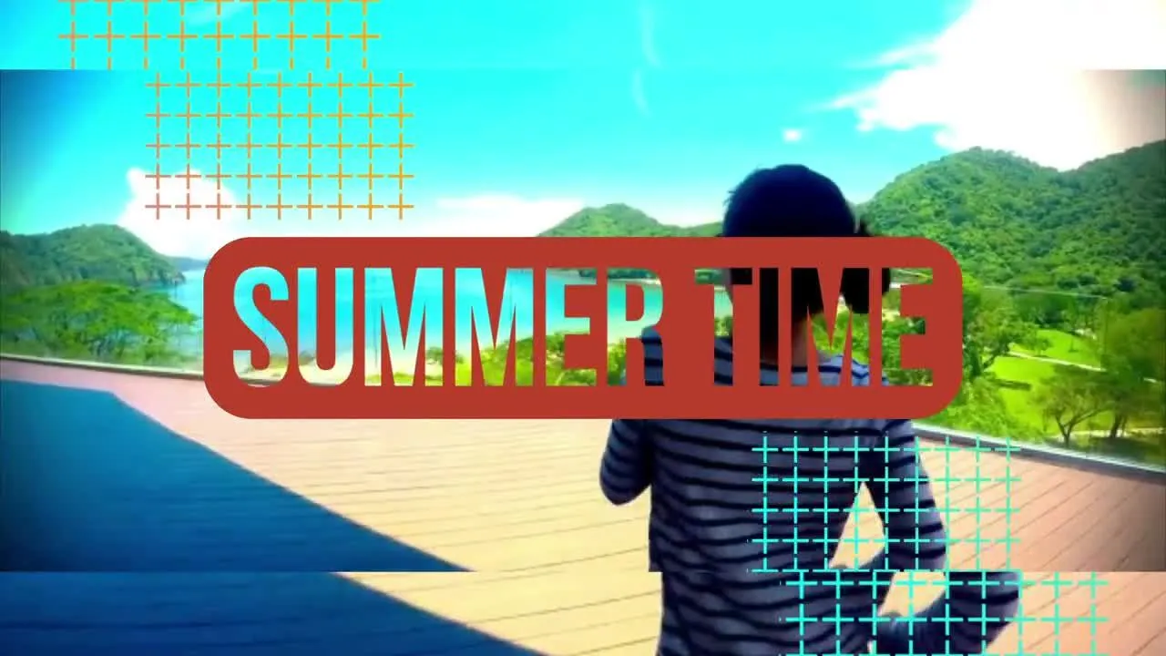 夏季开场赛动态像素设计精选AE模板